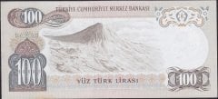 6.Emisyon 1.Tertip 100 Lira D39 028684 Çilaltı