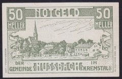 AVUSTURYA 50 HELLER NOTGELD 1920 ÇİL