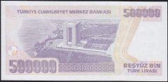 7.Emisyon 4.Tertip 500000 Lira J31 536946 Çil