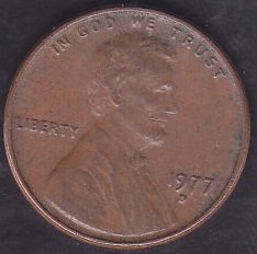 Amerika 1 Cent 1977 D