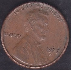 Amerika 1 Cent 1977 D