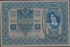 Avusturya Macaristan 1000 Korona 1902 (Ezer) Çok Temiz+