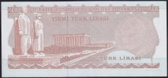 6.EMİSYON 3.TERTİP 20 LİRA F39 820214 ÇİLALTI ÇİL