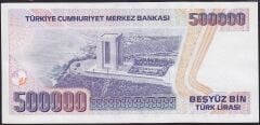 7.Emisyon 1.Tertip 500000 Lira A47 520507 Çilaltı