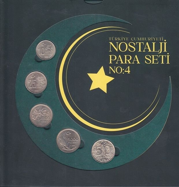 1991-2005 Yılı Özel Tedavül Madeni Para Seti Çil