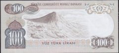6.Emisyon 1.Tertip 100 Lira C14 125528 Ççt Çilaltı