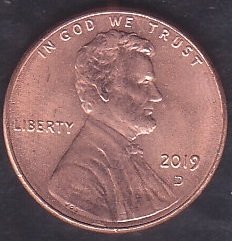 Amerika 1 Cent 2019 D
