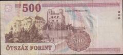 Macaristan 500 Forint 2002 Çok Temiz