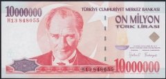 7.EMİSYON 10 000 000 LİRA H13 848055 ÇİL