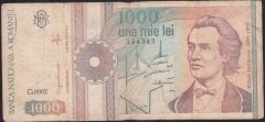 ROMANYA 1000 LEİ 1991 TEMİZ