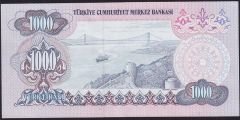 6.Emisyon 1.Tertip 1000 Lira C33 290086 Çilaltı