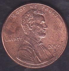 Amerika 1 Cent 2009 D Hatıra