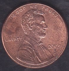 Amerika 1 Cent 2009 D Hatıra