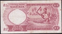 Nijerya 1 Pound 1967 Çok Temiz+ Pick 8