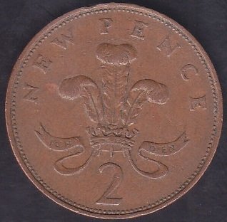 İNGİLTERE 2 PENCE 1971