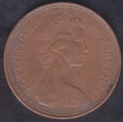 İNGİLTERE 2 PENCE 1971