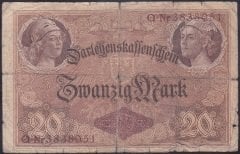 ALMANYA 20 MARK 1914 HALİYLE