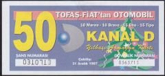 Kanal D Yılbaşı Piyangosu 1997