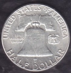 Amerika Yarım Dolar 1963 Gümüş ( 12.5 gram )