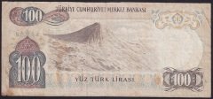 6.EMİSYON 3.TERTİP 100 LİRA J37 562031 TEMİZ