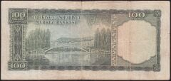 5.Emisyon 6.Tertip 100 Lira F28 054354 Temiz