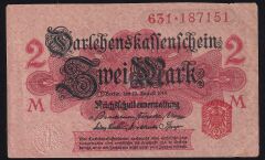 Almanya 2 Mark 1914 Çok Temiz