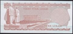 6.Emisyon 4.Tertip 20 Lira I89 267456 Çilaltı