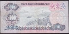 6.Emisyon 1.Tertip 1000 Lira C08 430333 Çok Temiz+