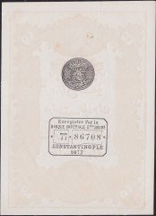 Abdulhamid 20 Kuruş 1877 Seri 77 86708 Çilaltı (Deste Parasıdır) Mehmet Kani Mühür