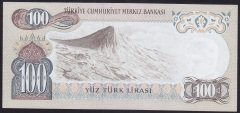 6.EMİSYON 3.TERTİP 100 LİRA J32 262897 ÇİLALTI ÇİL