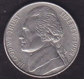 Amerika 5 Cent 1999 D