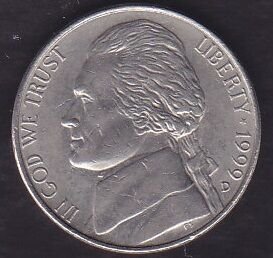 Amerika 5 Cent 1999 D