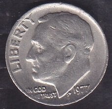 Amerika 1 Dime 1977