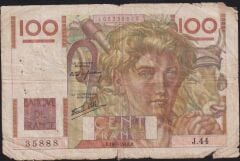 Fransa 100 Frank 16 Mayıs 1946 Haliyle