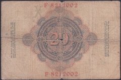 ALMANYA 20 MARK 1910 İYİ