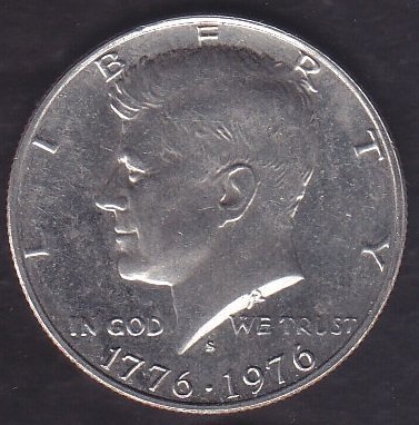 Amerika Yarım Dolar 1976 S