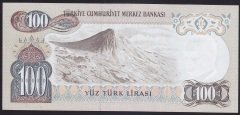 6.EMİSYON 3.TERTİP 100 LİRA J28 029089 ÇİLALTI