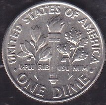 Amerika 1 Dime 1990 D