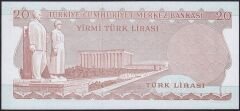6.Emisyon 4.Tertip 20 Lira I85 749985 Çilaltı Çil