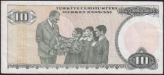 7.Emisyon 2.Tertip 10 Lira E78 454294 Çok Temiz+