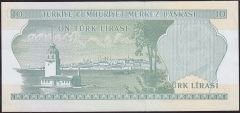 6.Emisyon 2.Tertip 10 Lira L29 139111 Çilaltı Çil