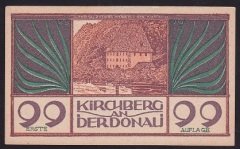 AVUSTURYA 99 KİRCHBERG NOTGELD 1920 ÇİL