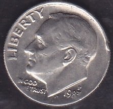 Amerika 1 Dime 1983 P