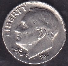 Amerika 1 Dime 1983 P