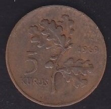 1969 YILI 5 KURUŞ