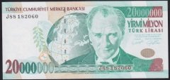 7.EMİSYON 20 000 000 LİRA J88 182060 ÇİLALTI ÇİL
