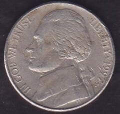 Amerika 5 Cent 1997 P
