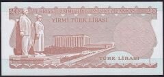 6.Emisyon 4.Tertip 20 Lira I77 150013 Çil