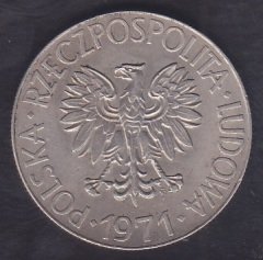 POLONYA 10 ZLOTY 1971