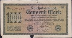 ALMANYA 1000 MARK 1922 HALİYLE